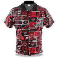 Essendon Bombers Pop Art Button Up Shirt