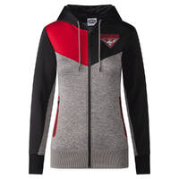 Essendon Bombers Womens Premium Zipped Hood