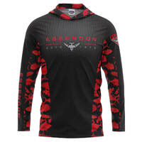 Essendon Bombers Adults Hooded Fishing Shirt