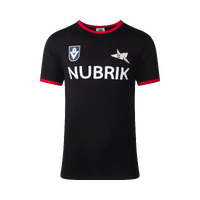 Image of Essendon Bombers Mens NUBRIK Black Throwback Tee