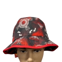 Essendon Bombers Adults Indigenous Bucket Hat