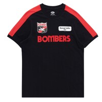Image of Essendon Bombers Mens Throwback Logo T-Shirt