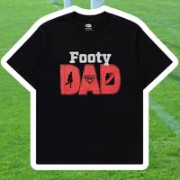 Image of Essendon Bombers Mens Footy Dad Tee