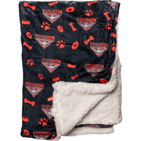 Image of Essendon Bombers Dog Blanket