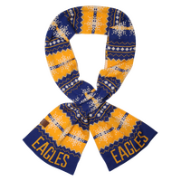 West Coast Eagles Snowflake Scarf - Premium Merino Wool