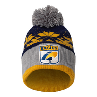 West Coast Eagles Adults Winter Beanie
