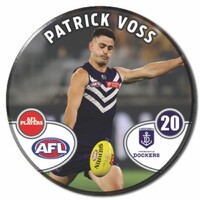 Fremantle Dockers 2026 Player Action Badge - VOSS