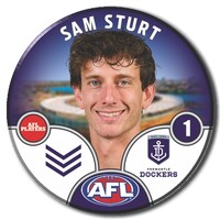 Fremantle Dockers 2025 Player Pin Badge - STURT