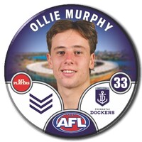 Fremantle Dockers 2025 Player Pin Badge - MURPHY