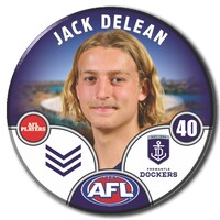 Fremantle Dockers 2025 Player Pin Badge - DELEAN