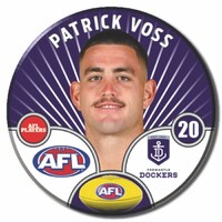 Fremantle Dockers 2026 Player Pin Badge - VOSS