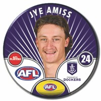Fremantle Dockers 2026 Player Pin Badge - AMISS