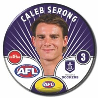 Fremantle Dockers 2026 Player Pin Badge - SERONG