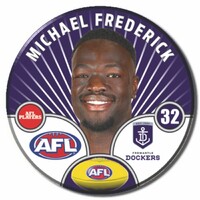 Fremantle Dockers 2026 Player Pin Badge - FREDERICK