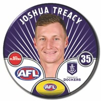 Fremantle Dockers 2026 Player Pin Badge - TREACY