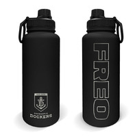 Fremantle Dockers Stainless Steel 960mL Drink Bottle