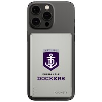 Fremantle Dockers AFL Magnetic Wireless Power Bank