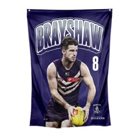 Image of Fremantle Dockers Andrew Brayshaw Wall Flag