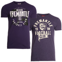 Fremantle Dockers Mens T-Shirts Twin Pack