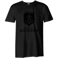 Fremantle Dockers Mens Stealth Black Tee