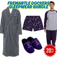 Fremantle Dockers Mens Sleepwear Value Bundle