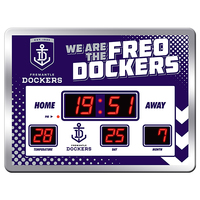 Fremantle Dockers LED Scoreboard Clock