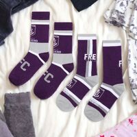 Image of Fremantle Dockers 2-Pack Mens Club Socks