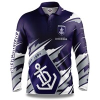 Fremantle Dockers Ignition Adults Fishing Shirt