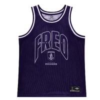 Fremantle Dockers Mens Basketball Singlet