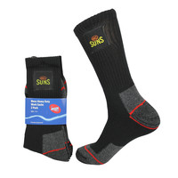Gold Coast Suns Mens Work Socks Pack of 2
