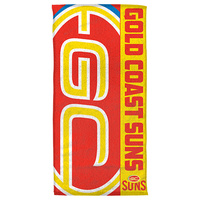 Gold Coast Suns Beach Towel