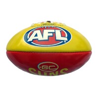Gold Coast Suns Small 20cm PVC Football