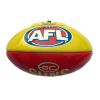 Gold Coast Suns Small 20cm PVC Football