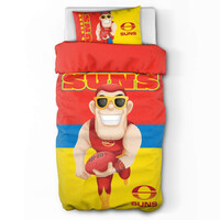 Gold Coast Suns Single Doona Cover