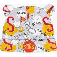 Image of Gold Coast Suns Baby Cloud Beanie