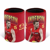 Gold Coast Suns Noah Anderson Stubby Holder