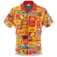 Gold Coast Suns Pop Art Button Up Shirt