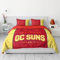 Gold Coast Suns King Doona Cover