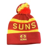 Gold Coast Suns Youths Bar Beanie
