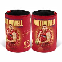 Gold Coast Suns Matt Rowell 2025 Brownlow Stubby Holder