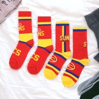 Image of Gold Coast Suns 2-Pack Mens Club Socks