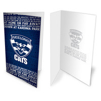 Geelong Cats Musical Card