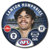 Geelong Cats 2025 Player Pin Badge - HUMPHRIES