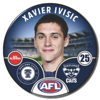 Geelong Cats 2025 Player Pin Badge - IVISIC