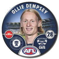 Geelong Cats 2025 Player Pin Badge - DEMPSEY