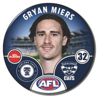 Geelong Cats 2025 Player Pin Badge - MIERS