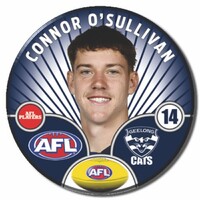 Geelong Cats 2026 Player Pin Badge - O'SULLIVAN