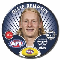 Geelong Cats 2026 Player Pin Badge - DEMPSEY