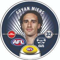 Geelong Cats 2026 Player Pin Badge - MIERS