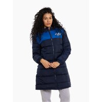 Geelong Cats Womens Longline Puffer Jacket 